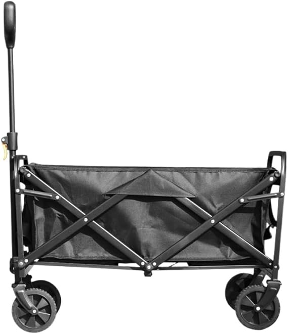 Beach Trolley Cart Outdoor Camping Cart Camper Cart Foldable Camp Cart Barbecue Outing Convenient Cart Fishing Cart Trolley Cart