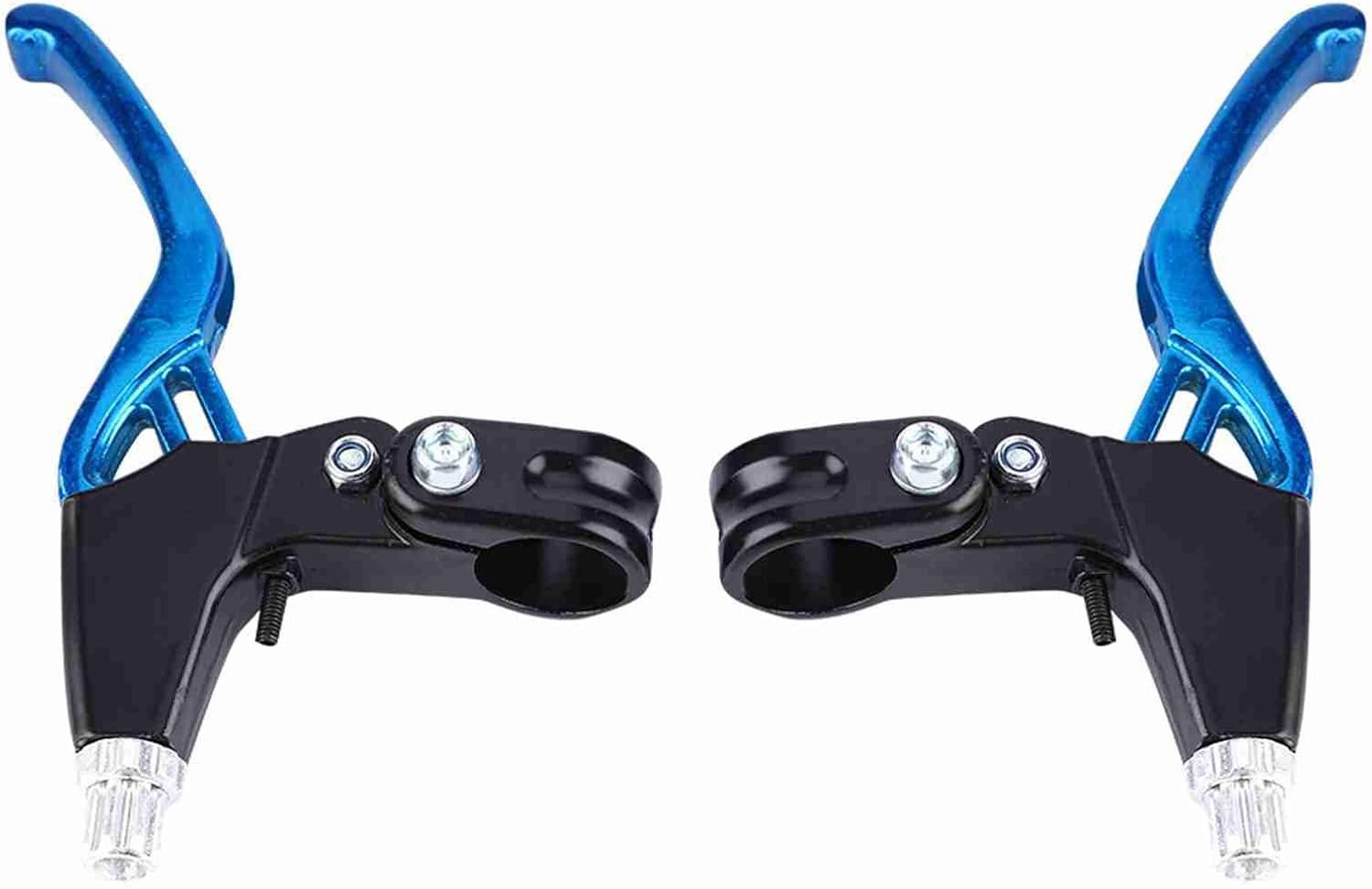 Bike Brake Levers BMX,Evercross Handbrake Levers,1 Pair ycle Brake Levers Aluminium Alloy Cycling Brakes Handles 4 Colors Available Red Kids Bicycle Brake Lever BMX Blue