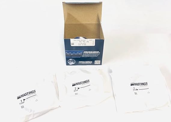 Hastings CHEVY 332 355 383 SBC Plasma Moly Piston Rings +.040 (4.040" Bore) 1/16 1/16 3/16. Click over size needed before placing in Cart!