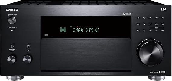 Onkyo TX-RZ50 9.2-Channel THX Certified AV Receiver | 9.2-channel receiver with 8K HDMI and Dirac Live for gaming, streaming and home theater