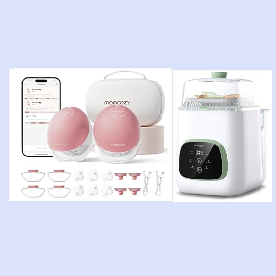 Momcozy Breast Pump and Bottle Washer