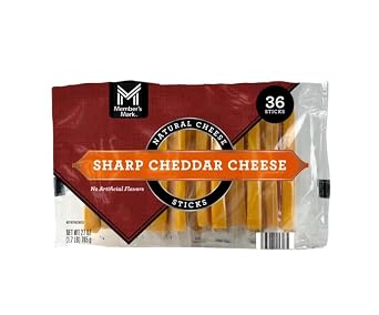 Sharp Cheddar Cheese Sticks, 36 ct. Made with milk from cows