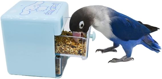 Parrot Puzzle Toys, Trick Prop Training Education Interactive Toys with Feeder for Conures, Cockatiels, Budgies, Lovebirds Bird Intelligence Training Toy for Small and Medium Birds Random Color
