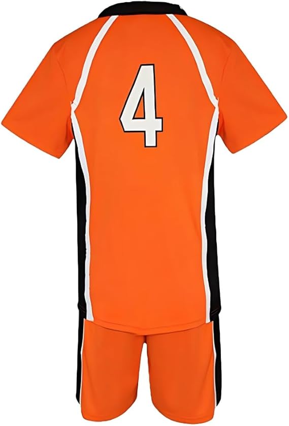 XIAMUSZ Karasuno Cosplay Costume Jersey Halloween Uniform Shorts Shirt