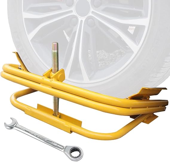 Light Trailer RV Tire Leveler for Single-Axle Use, 3000 lb Capacity | Wide Base Helps Reduce Sinking, Heavy-Duty Screw System, Durable Construction, Easy Leveling