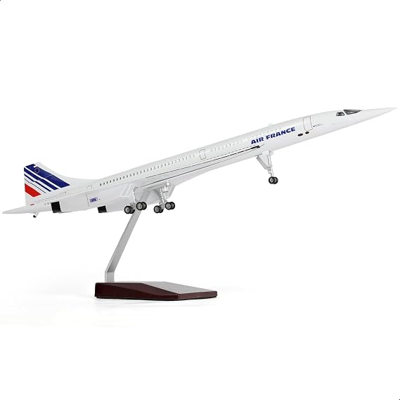 1/125 Large Scale Concorde Air France Airplane Model Kit