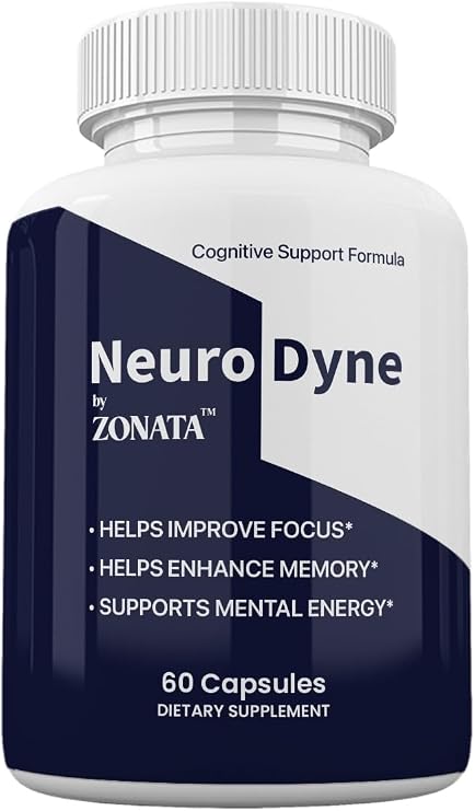 Zonata Neuro Dyne Memory Support Supplement*, NeuroDyne Pills Advanced Formula*, 60 Capsules