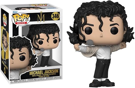 Funko Pop Michael Jackson + Protector: Pop! Rocks (Bundled with ToyBop Box Protector Collector Case) (Superbowl)