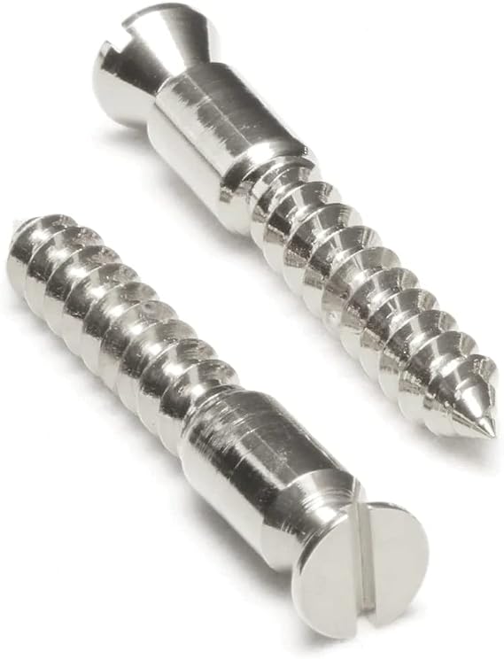 Floyd Rose Bridge Wood Screw Stud - Chrome (pkg)