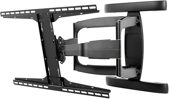 Peerless Full-Motion Plus Wall Mount for 50-Inch - 80-Inch Flat Panel Screens (Black)