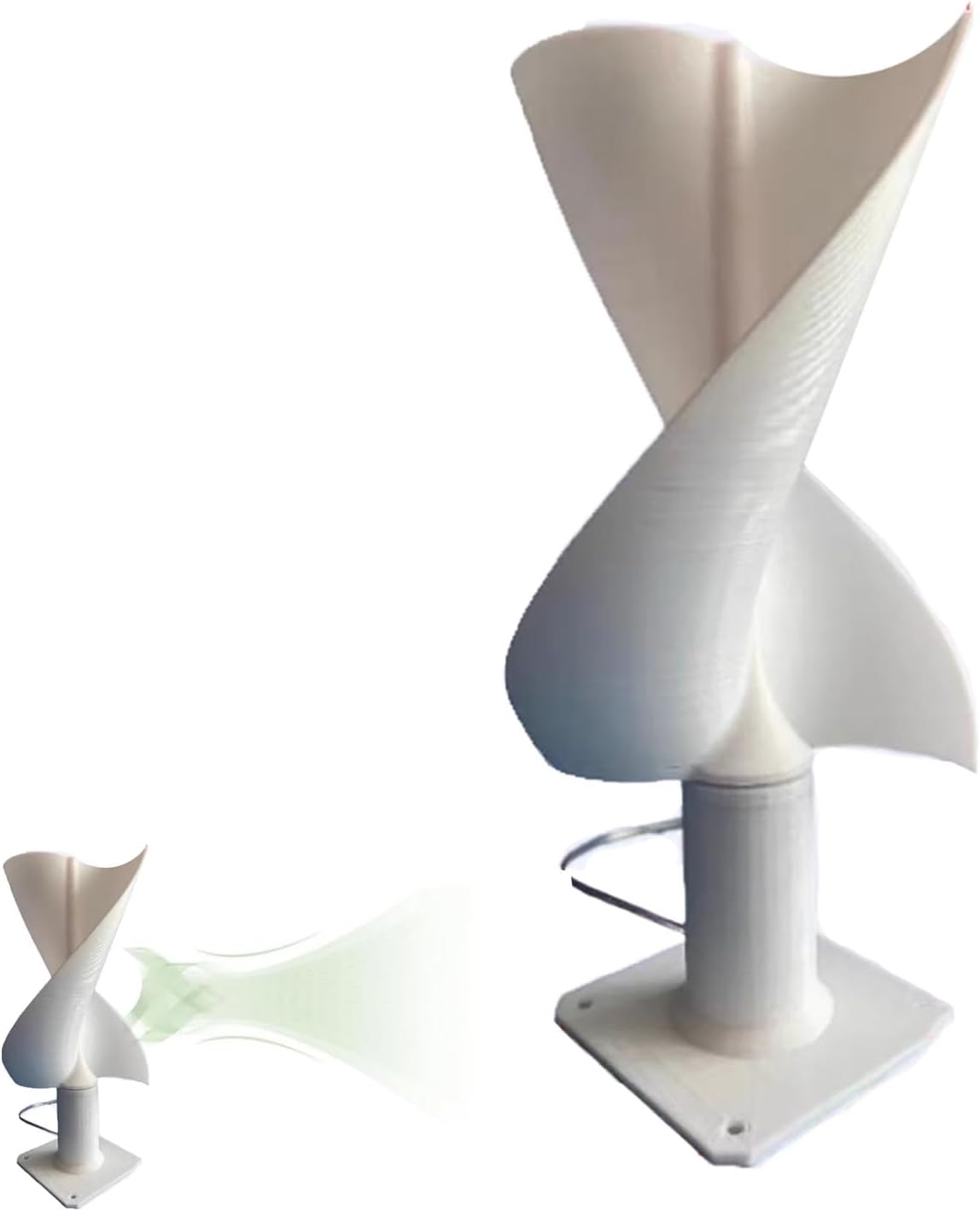 Archimedes Wind Turbine, Archimedes Liam F1 Wind Turbine, Home Wind Turbine System, 10w Micro Spiral Wind Generator Model, Micro Spiral Vertical Wind Turbine for Scientific Experiment A