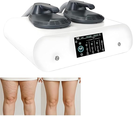 Electronic Muscle Stimulator, Build Muscle Machine for Arm Abdominal Leg Hip Muscle Strengthen, EMS Body Shaping Machine, Fitness Strength Training Workout Equipment Men and Women WithRF