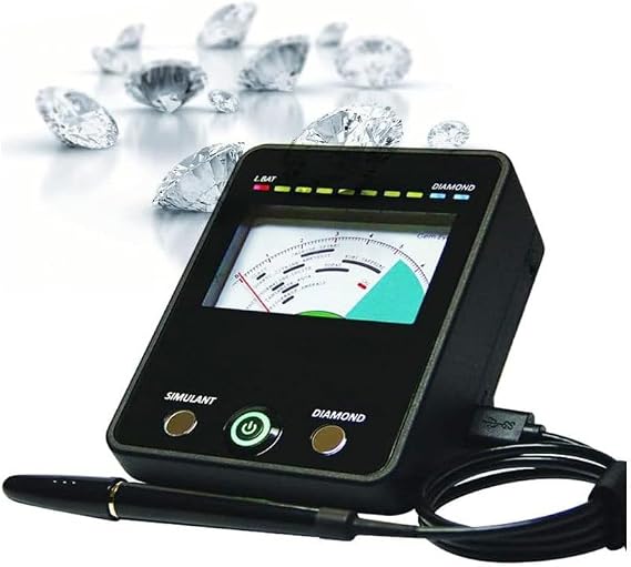 Diamond tester, LED Jewelry Tester Tool Kit, diamond tester with professional reading and accuracy, for Diamond Appraisal Company