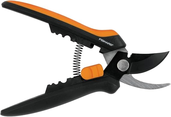 Fiskars Solid Snip Pruner, Floral SP14, Length: 24cm
