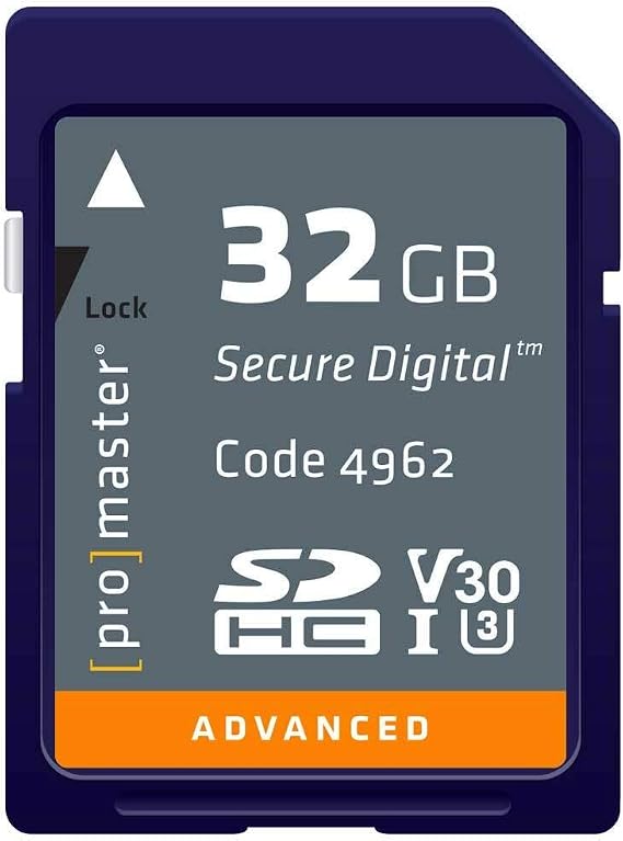 ProMaster SDHC 32GB Advanced