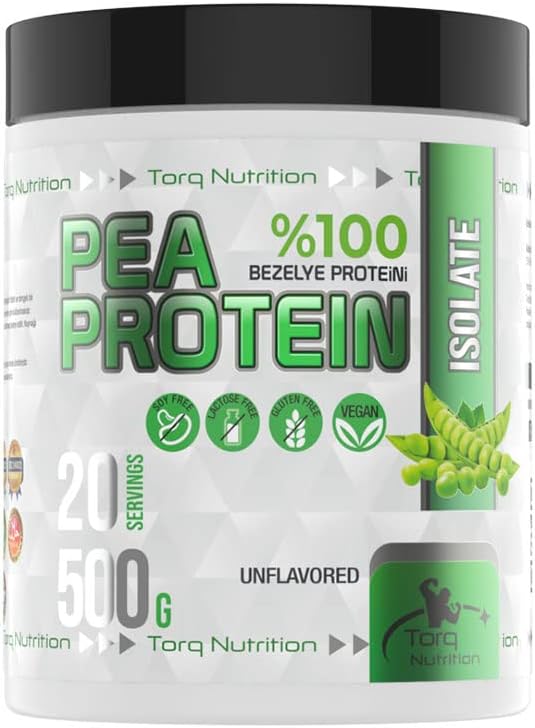 Torq Nutrition Pea Protein 100% Pea Protein 500 g Flavored