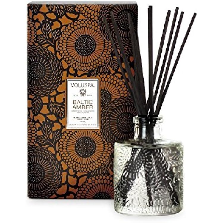 Voluspa Baltic Amber Mini Diffuser 100 ml 3.3 oz