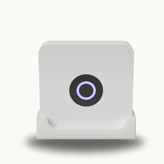 Ring Base Station 2nd Gen Holder- Secure & Stable Base Holder Stand Compatible with Ring Alarm Base Station - Easy Installation, Versatile Placement, No Wall Mounting Worries- (2nd Gen Only)