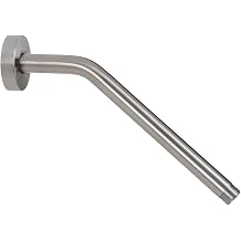 Shower Arm with Flange,11 Inch Stainless Steel Shower Extension Pipe,Wall Mounted Shower Extension Arm for Fixed Shower Head,Shower Head Arm for Fixed &Showerhead,Brushed Nickel,7Z2MK