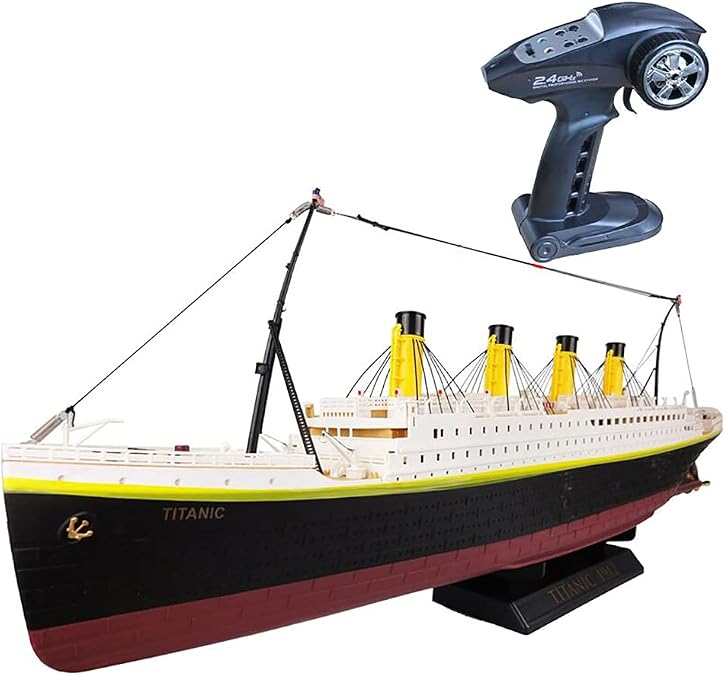 RC Boat Remote Control 1/325 Titanic Sea Grand Cruise Ship High Simulation RC Ship Model Gift Boat Racing Display