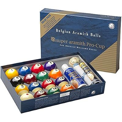 Super Pro Aramith Pool Balls - VALUE PACK