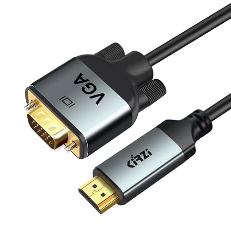HDMI to VGA Cable, Uni-Directional HDMI Computer to VGA Monitor Cable (5ft)