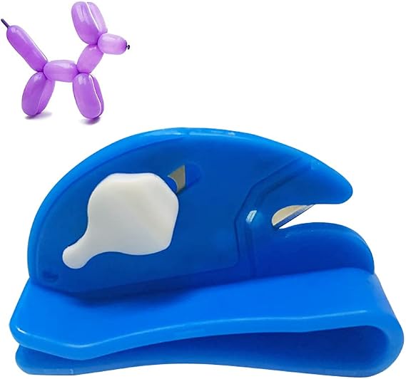 Balloon Ribbon Cutter Tool, Mutifunctional Balloon Waist Cutter Cortadora Cut Pierce Ppen Courier Box for Clown Performance Props Animal Balloons Birthday Party Decoration