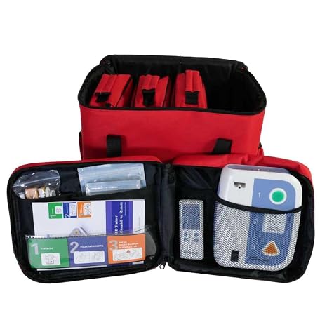 WNL Products WL220ES05-4 AED Practice Kit, Replaceable Scenarios, 4 Pack | Practi Trainer, realistic AED training simulator, durable and cost effective for group classroom use