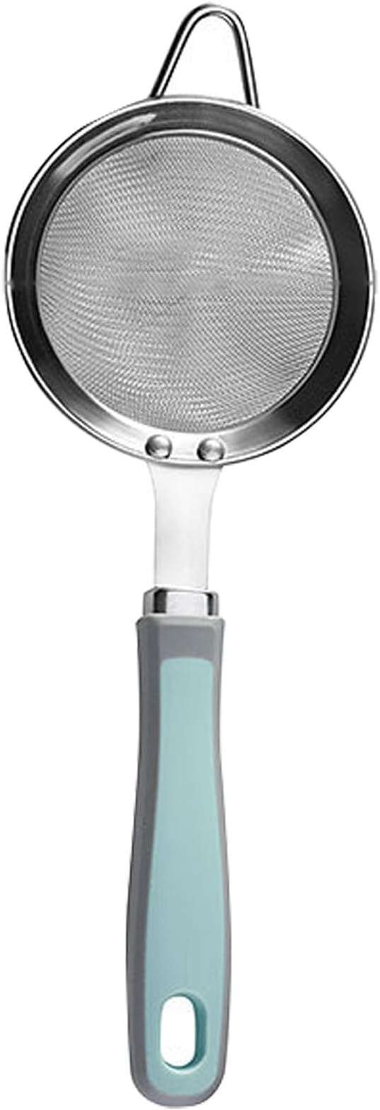 Kitchen Food Strainers With Reinforced Handle Stainsless Steels Meshes Strainers RustProofs Fine Meshes Strainers