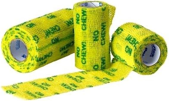 Andover Petflex 3-inch No Chew Yellow Pet Bandage Wrap 5-Yards