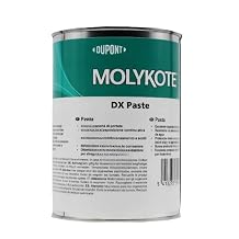 Molykote DX Paste 1kg | Multi-Purpose Assembly Paste with White Solid Lubricants | Low Friction, Wear Protection, Smooth Installation
