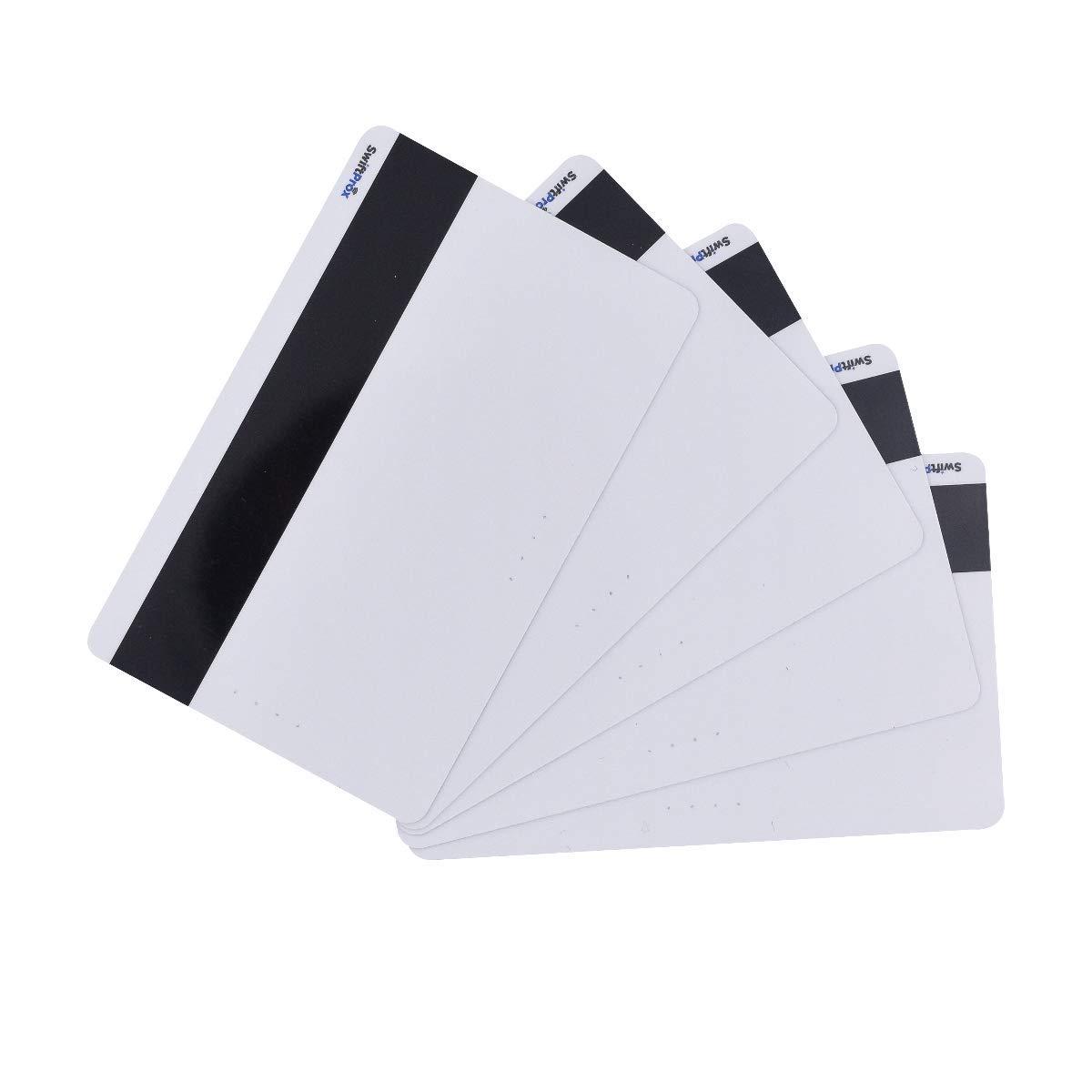 SwiftProx ISO PVC Proximity Card with HiCo Magstripe Comparable to HID 1336 - Standard 26 Bit H10301 Format - Custom Programmed SiteFacility Code & Number Range Pack of 50