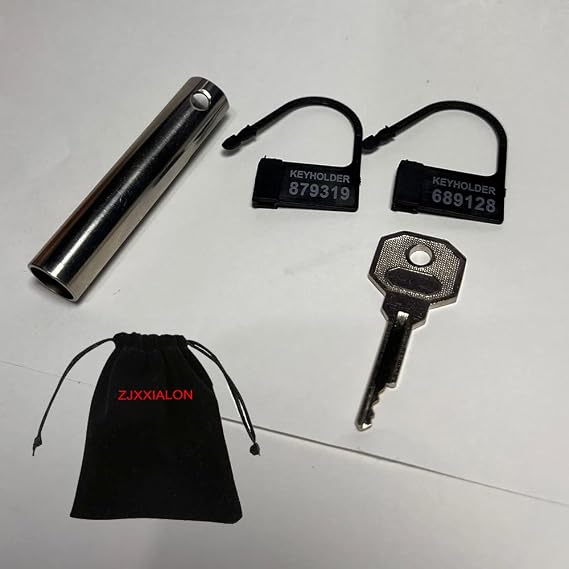Stainless Steel Chastity Keyholder Safe Chastity Key Holder with One-time Code Locks