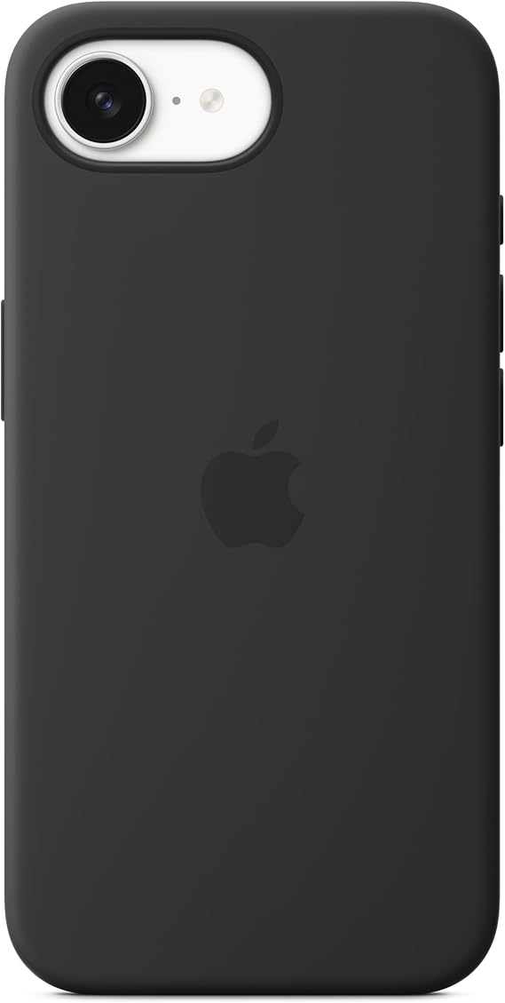 Apple iPhone 16e Silicone Case Black