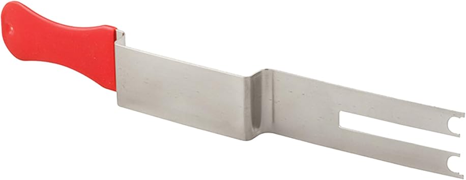 FHC Emergency Access Tool, Stainless Steel Material, Stainless Steel Finish, Universal Door Unlock Design, Rubber Grip Sleeve for Service and Maintenance Applications