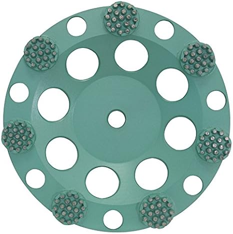 Pearl Abrasive P4 PB07G Button Cup Wheel for Concrete and Natural Stone 7 x 5/8-11