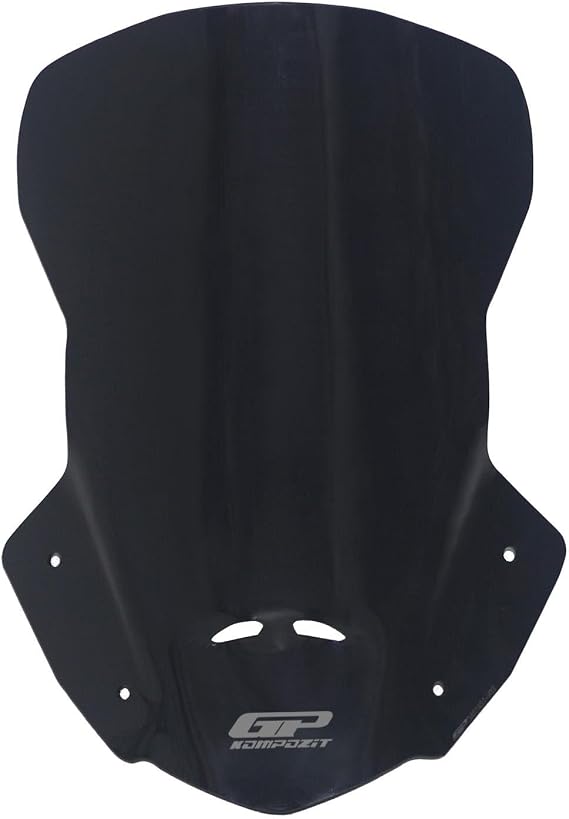 GP Kompozit Touring Windshield Windscreen Compatible for Honda CRF250L / CRF300L 2013-2024 (Smoked, 48 cm)