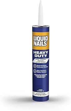 Liquid Nails LN-903 12 Pack Heavy Duty Construction Adhesive, Tan