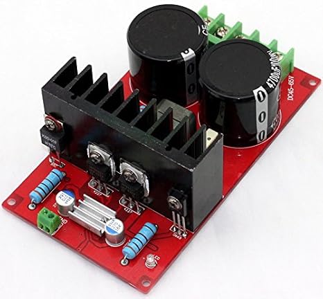 Taidacent IRFB4227 IRS2092 350W Full Bridge Mono Audio Power Amplifier PCB DC +-55V 200W 8 Ohm