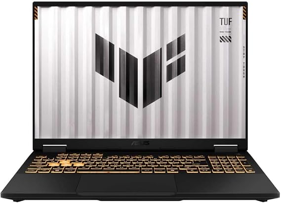 HIDevolution [2025] ASUS TUF Gaming F16 FX608JHR 16" WUXGA 165Hz IPS-Level, 1.6 GHz i7-14650HX, RTX 5050, 32 GB DDR5 RAM, 1 TB PCIe SSD, Windows 11 Home
