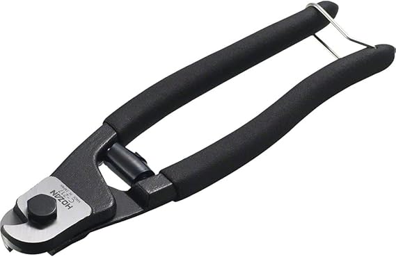 Hozan C-217 Wire Cutter, Cutting Capacity: Wire Rope, 0.2 inch (5.0 mm) Diameter, Stainless Steel Spokes (#14) | bike-hand-tools