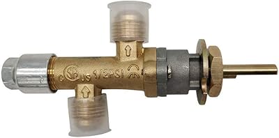 MENSI 58-18UNF Male Flare Propane Gas Fire Pit & Heater Fireplace Main Control Valve Low Pressure with Flame Failure Safety Low Pressure Thermoelectric Valve NOT Universal Without Pilot Port