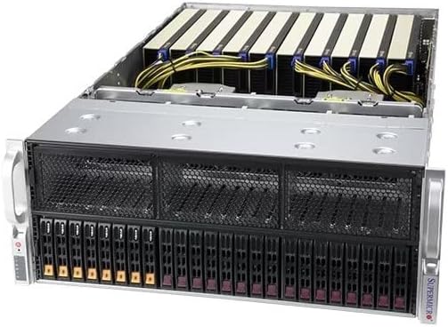 Supermicro SYS-420GP-TNR Dual Xeon Scalable 4U GPU SuperServer, AI/Deep Learning Training, High-Performance Computing, Rendering, VDI