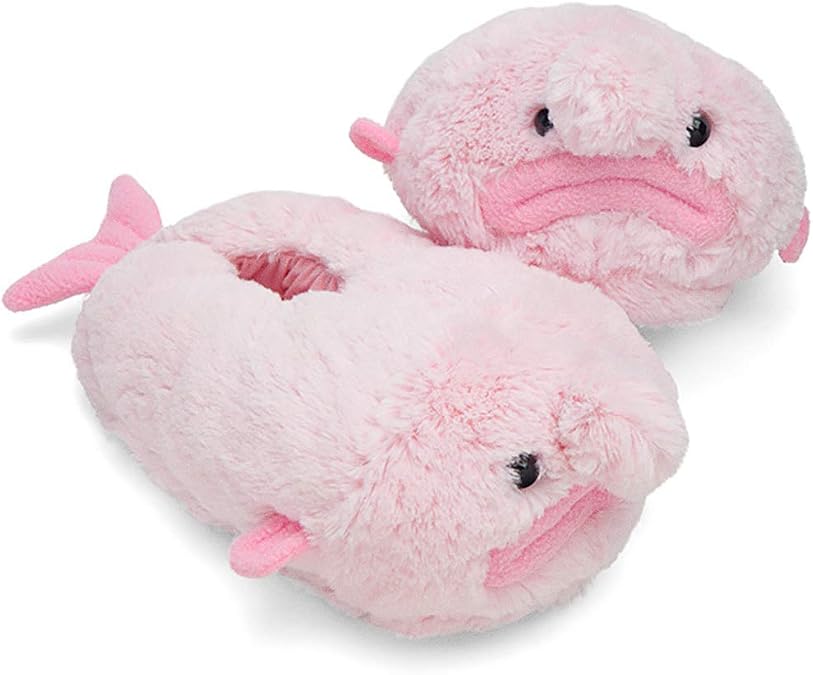 Blobfish Slippers, Pink