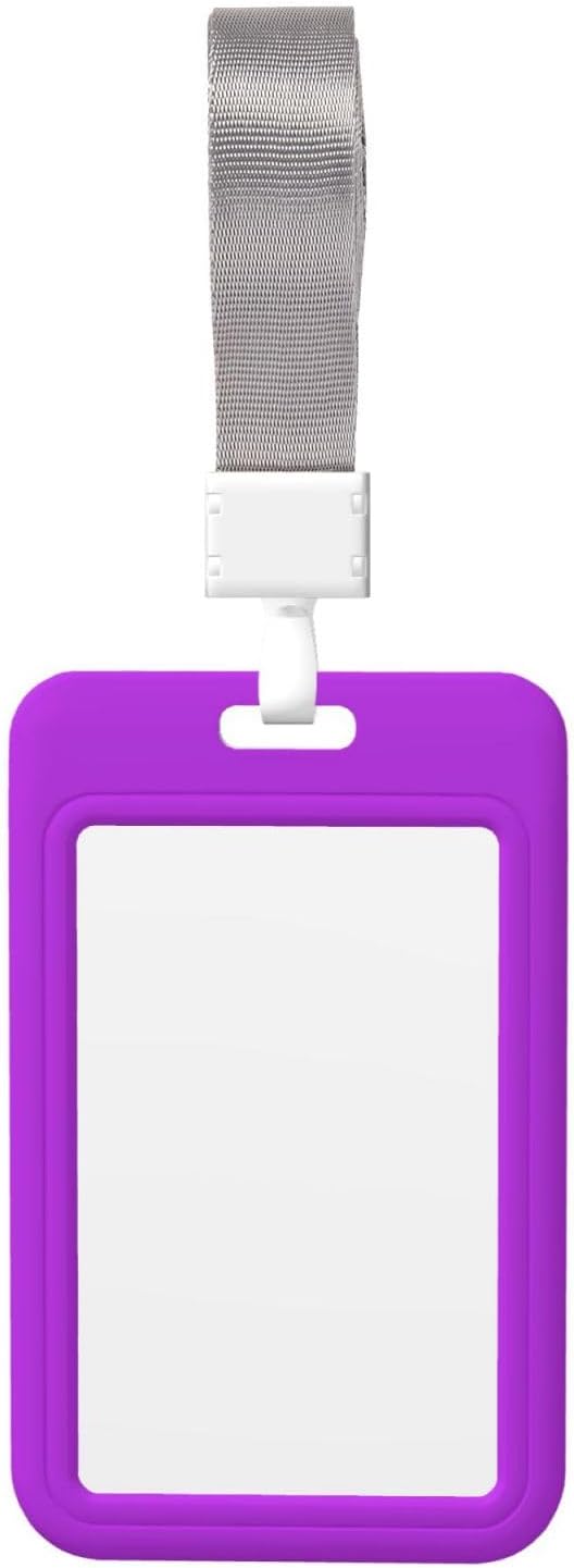 Personalized Badge Holder Custom Id Card Holder Vertical Custom Id Card Sleeve