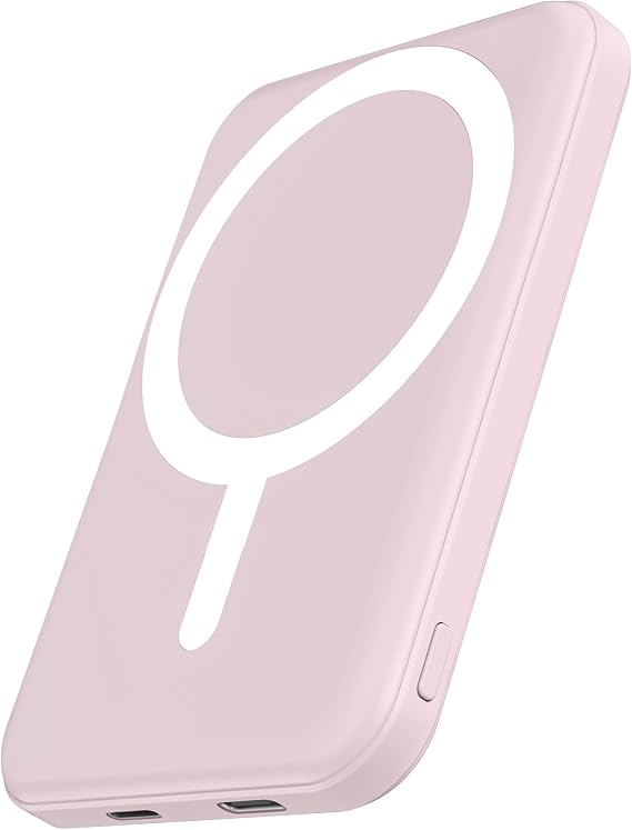 podoru for MagSafe Power Bank 5000mAh, Ultra-Slim Magnetic Portable Charger
