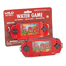 Wild Republic Water Games Dinosaur, Sensory Toys, Kids Gifts, Hand Held Toys, Party Favors, 6", Multicolor