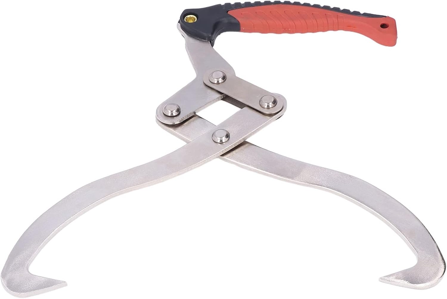 Unique jaw Design, Easy to Grasp, Skidding Tongs, Firewood Pincers, Log Grabber for Garden and Wooden Pile Handling, Manual Firewood Pliers with Shifting Handle