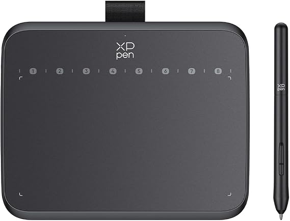 XP-Pen 6-inch Graphic Tablet with Tilt Detection, No-Charge Pen, 8 Shortcut Keys, Dedicated for osu!, Compatible with Windows, Mac, Android, Chrome OS 88.0 and above, Ideal for Illustration and