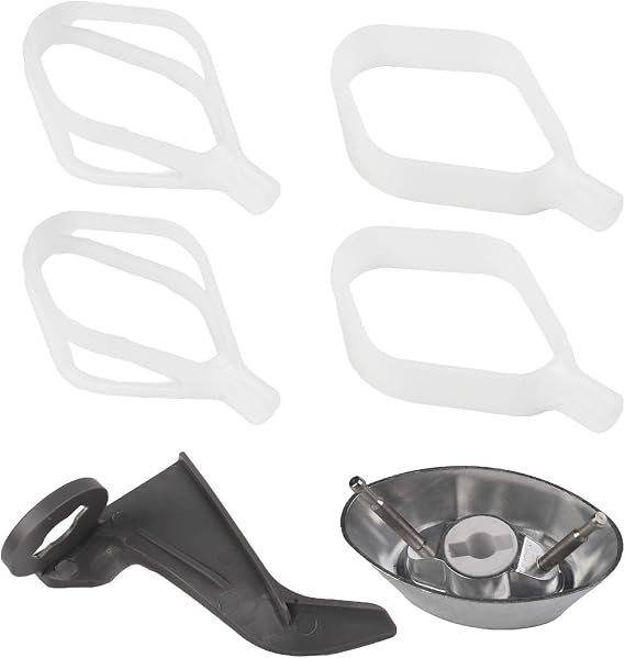 Baking Mixer Paddle Set - Metal Whip Drive & Dough Hook Extender, Food-Safe For Top Brand Mixers & DIY Baking Projects, Fits Plus/Classic/NutriMill Mixers For Cake Batter, Cookie Dough & Bread